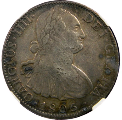 Mexico 1805 MO-TH 8 Reales NGC VF 35 (06-2) - Image 1 of 4