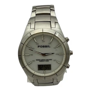 Fossil reloj de pulsera para hombres | Radio Wave Control | acero inoxidable rareza reloj inalámbrico - Imagen 1 de 4