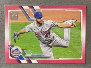 2021 Topps Update Series Baseball #US262 Joey Luchessi /50 Mother's Day Hot Pink