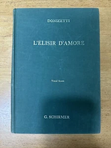 L'Elisir D'Amore by Donizetti - Hard Cover - Picture 1 of 9