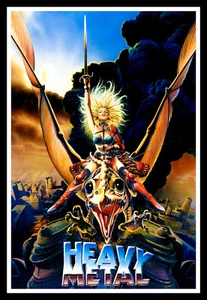 Heavy Metal Movie Poster Print & Unframed Canvas Prints - Picture 1 of 2