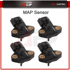 Juego de 4 sensores MAP de presión colector negro para Lincoln Town Car 4,6 L 2005-2011 - Imagen 1 de 11