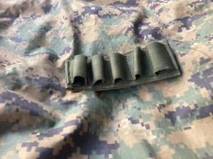 Military Surplus 5 Round Shotgun Shell Specialty Ammo Hook Loop MBSS Vest Row - Picture 1 of 3