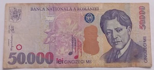 Romania , 50.000 Lei 2000 - Picture 1 of 2