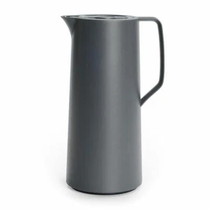 EMSA Motiva Isolierkanne Kanne Kaffeekanne Edelstahl Glas-Isolierkolben Grau 1 L - Bild 1 von 8