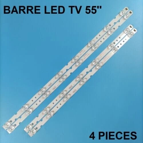 KIT 4 BARRE LED PER TV 55" TCL 4C-LB5507-HR02J 4C-LB5508-HR02J 55HR330M07B2
