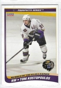 2005-06 Manchester Monarchs (AHL) Series 2 Tom Kostopoulos