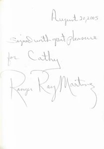 They Call Me Ranger Ray. Ramiro “Ray” Martinez - Signed 1st Ed., Second Printing - Picture 1 of 1