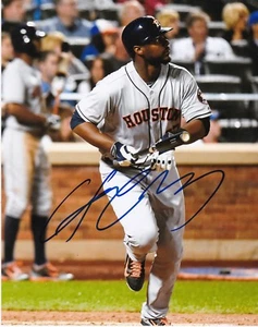 CHRIS CARTER HOUSTON ASTROS ACTION SIGNED 8x10 - Picture 1 of 1