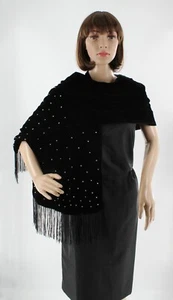 INC International Concepts Abendschal Halstuch mit Verzierungen 54 $ Etikett #WP1 - Bild 1 von 2