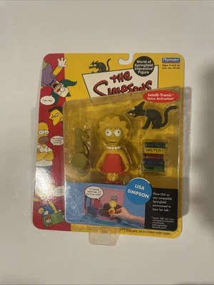Figura interactiva Playmates Los Simpson Mundo de Springfield Lisa Simpson Foto 1 de 2