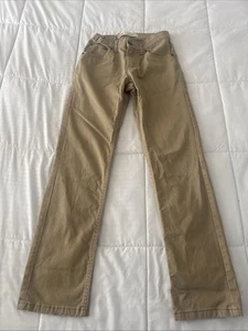 Levi's 511 Boys 12 Reg Khaki Slim Fit Jeans 26x26 Cotton Casual Pants Skate Y2K - Picture 1 of 3