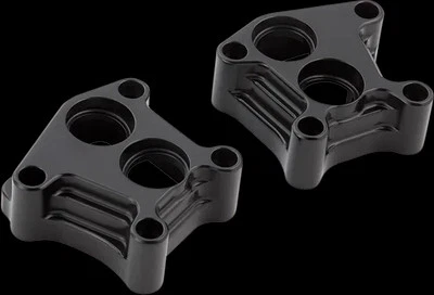 AN Billet 10 Gauge Lifter Tappet Block Cover Blk Fat Boy Lo 09-17 - Image 1 of 3