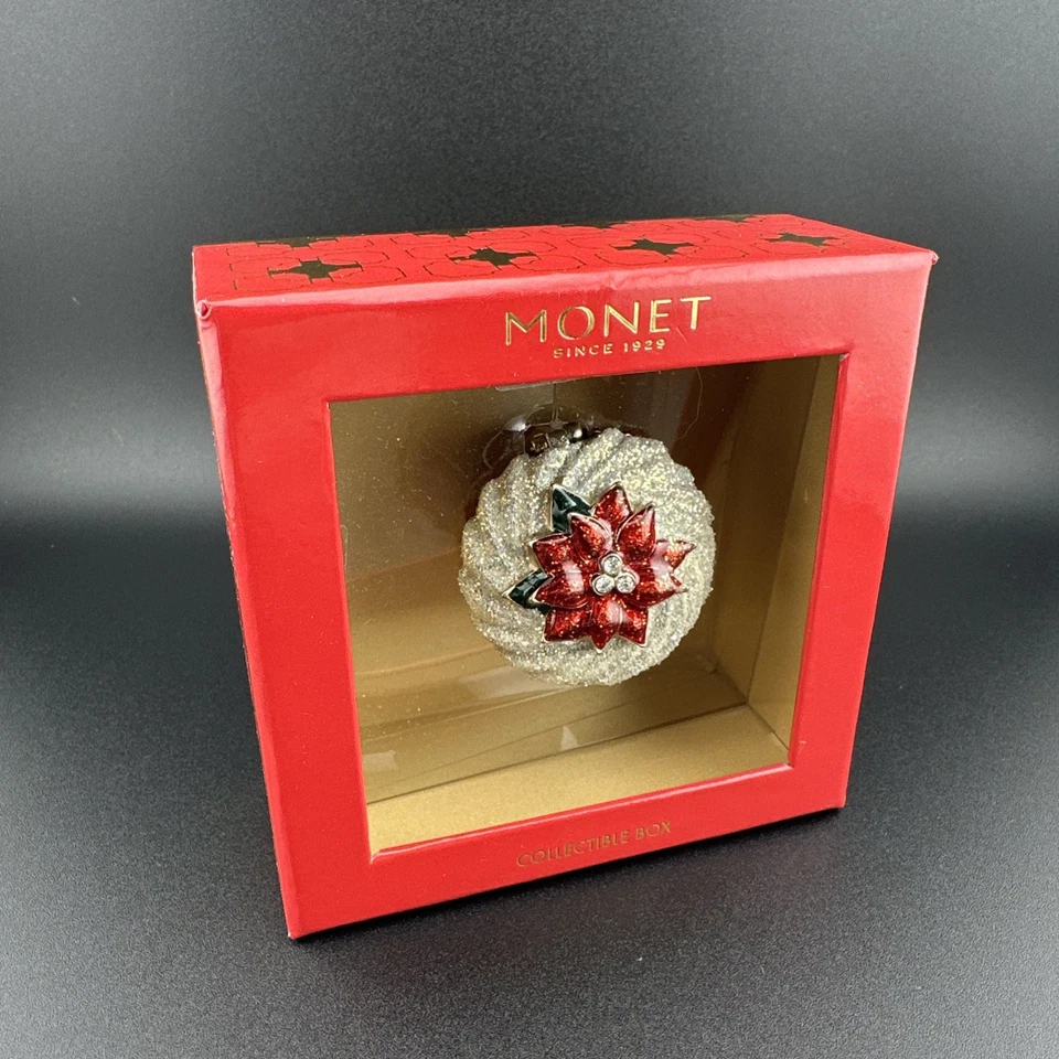 MONET 2011 "Christmas Cupcake" Collectible Keepsake Trinket Box ** NEW IN BOX ** - Image 1 of 1