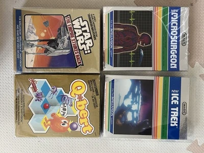 Intellivision Star Wars, Q-Bert; Ice Trek; Microsurgeon CIB - Image 1 of 4