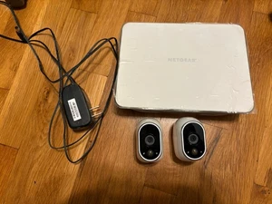 Netgear Arlo Wireless Home Security Camera System - VMB3000 Base PLUS 2 Cameras - Picture 1 of 2