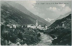 CARTOLINA d'Epoca AOSTA provincia - Cogne - Picture 1 of 1
