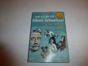 THE STORY OF ALBERT SCHWEITZER By Anita Daniel - HBDJ 1957 - 1st Print 294 - Imagen 1 de 6