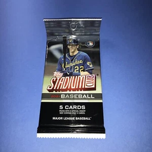 2021 Topps Stadium Club Hanger 5 Card Pack-Factory Sealed-Supports Charity!!! - Picture 1 of 4