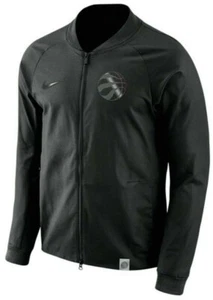  Toronto Raptors Nike Mens Varsity Jacket Full Zip Black 860836-010 Size XLT - Picture 1 of 10