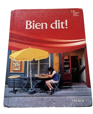 2018 BIEN DIT!: STUDENT EDITION FRENCH 1 By Houghton Mifflin Harcourt -Hardcover - Image 1 of 4