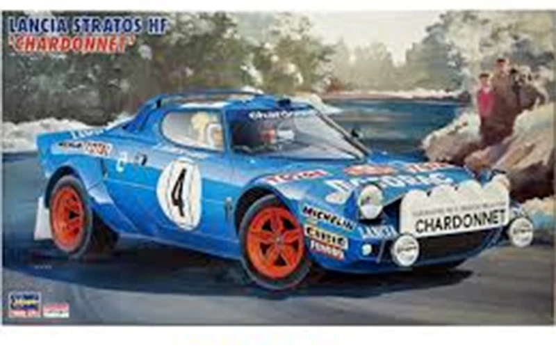 HASEGAWA CAR 20653 LANCIA STRATOS HF CHARDONNET MOTORAC RALLY  1/24 SCALE KIT - Immagine 1 di 1