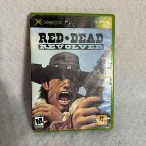 Red Dead Revolver For Xbox Complete With Case & Manual Rockstar Games Vintage - Picture 1 of 3