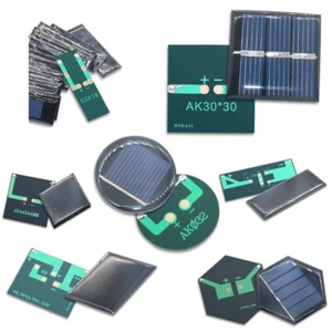 Solarzelle Solarpanel 0.5V 1V 1.5V 2V 2.5V 3V 4V 4.5V 5V 5.5V 6V 7V 10V - Bild 1 von 86