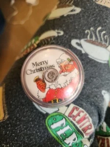 Vtg Merry Christmas Happy Choo-choo YoYo Railroad Santa Claus Yo-yo Train - Picture 1 of 3