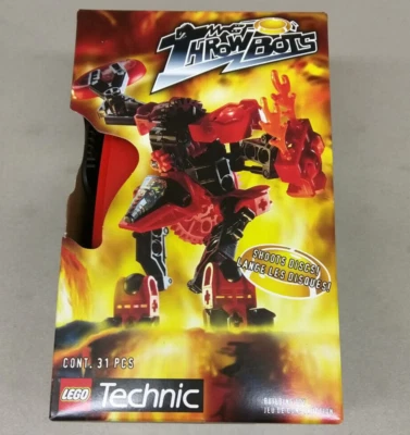 LEGO Technic Throwbots 8500 Torch NEW! RARE! Red Disk Launcher Slizers Fire - Image 1 of 4