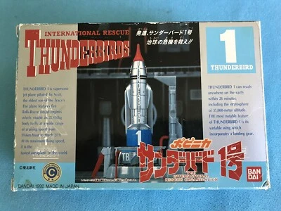 Thunderbirds De Colección 1992 TB1 Die-Cast Thunderbird 1 MIP con Calcomanías Bandai (TG) SIN USAR Foto 1 de 4