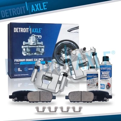 Kit de 6 pinzas de freno traseras con soportes + pastillas de freno para Nissan Altima Máxima Foto 1 de 4