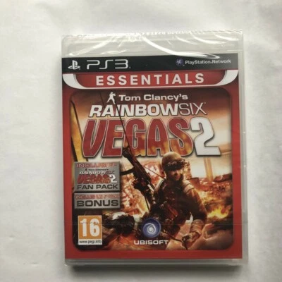 Tom Clancys Rainbow Six Vegas 2 essentials PlayStation 3 PS3 NEW euro import - Image 1 of 2