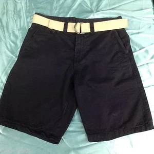 NEU HERREN SHORTS GRÖSSE 30 DUNKELBLAU INKLUSIVE GÜRTEL VON NORTHWEST TERRITORY KOSTENLOSER VERSAND - Bild 1 von 3