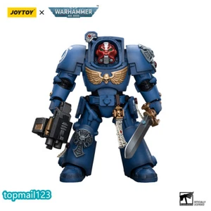JOYTOY Warhammer 40K JT9923 1:18 Terminator Squad Sergeant w/Power Sword Toy Set - Picture 1 of 10