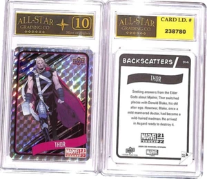2021-22 Upper Deck Marvel Annual Backscatters Thor #B14 #O - Bild 1 von 1