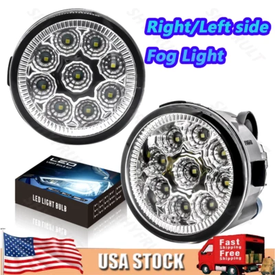 PAIR LED Front Bumper Fog Light Driving Lamp For INFINITI EX37 FX37 2013 white Foto 1 de 4