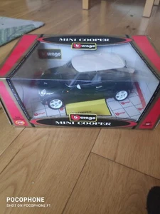 Burago Mini Cooper 1:18 Diecast Car - Picture 1 of 11