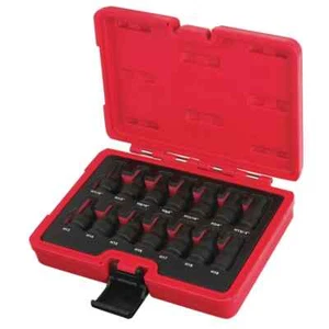 Mac Tools SVHP14RBRT 14-PC. 1/2" Drive R.B.R.T. Metric/SAE Impact Hex Drivers P5 - Picture 1 of 2