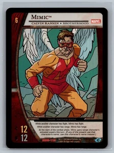 Vs System TCG Mimic (Calvin Rankin) #MSM-119 Promo Foil CCG Marvel Card Game - Picture 1 of 2