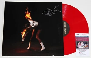 ST. VINCENT SIGNED ALL BORN SCREAMING LP VINYL RECORD ALBUM AUTOGRAPHED +JSA COA - Picture 1 of 3
