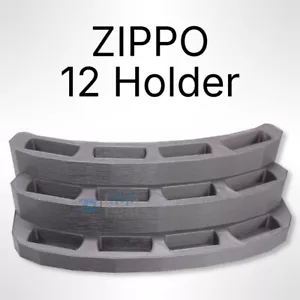 Custom Stand for Standard Size Zippo Lighters - Holds 12 Lighters - Picture 1 of 20