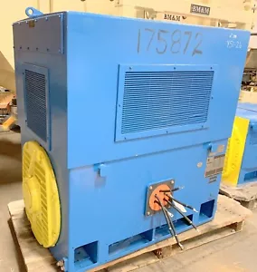 900HP GE motor reconditioned, 4000 volt, 2300 volt, 1800RPM, WP11 enclosure - Picture 1 of 6