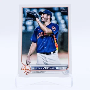 2022 Topps Series 2 Justin Verlander Image Variation SP #350 - Bild 1 von 2