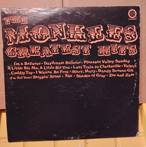 Greatest Hits The Monkees 1969 Vinyl (LP, Indianapolis Pressing) Colgems COS 115 - Picture 1 of 4