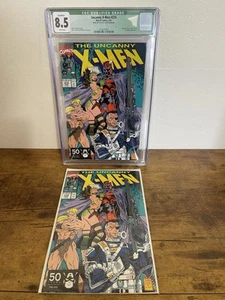 Uncanny X-Men #274 CGC 8.5 Jim Lee Iconic Cover Signature On Cover - Bild 1 von 5