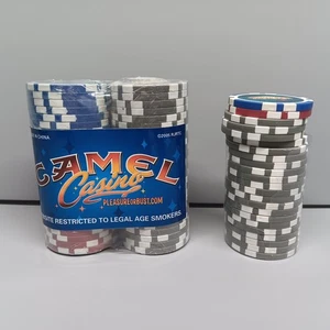 Camel Casino Las Vegas Nevada Poker Gaming Spielchips Menge 50 Neu + 23 Gebraucht - Bild 1 von 6