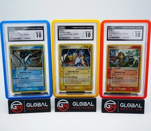 Entei Raikou Suicune Gold Star Set 2005 EX Unseen Forces CGC 10 Set - Picture 1 of 8