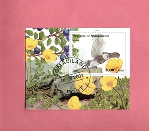 SOMALILAND 2001 USED SOUVENIR SHEET - Picture 1 of 1
