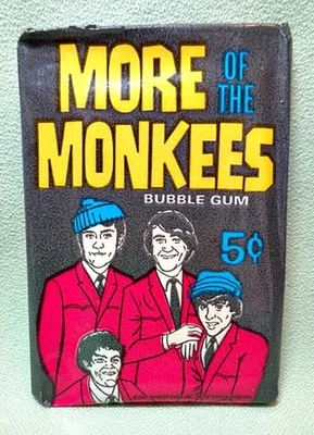 More of the Monkees Wax Pack 5¢ Donruss 1967 sin abrir Foto 1 de 3